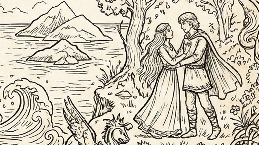 The Legend of Oisin and Niamh