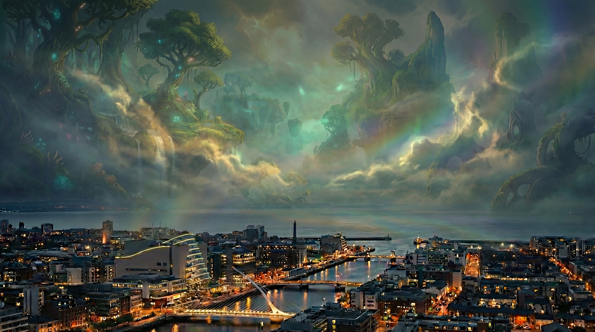 Dublin meets <i>Tír na nÓg</i> - Concept Art